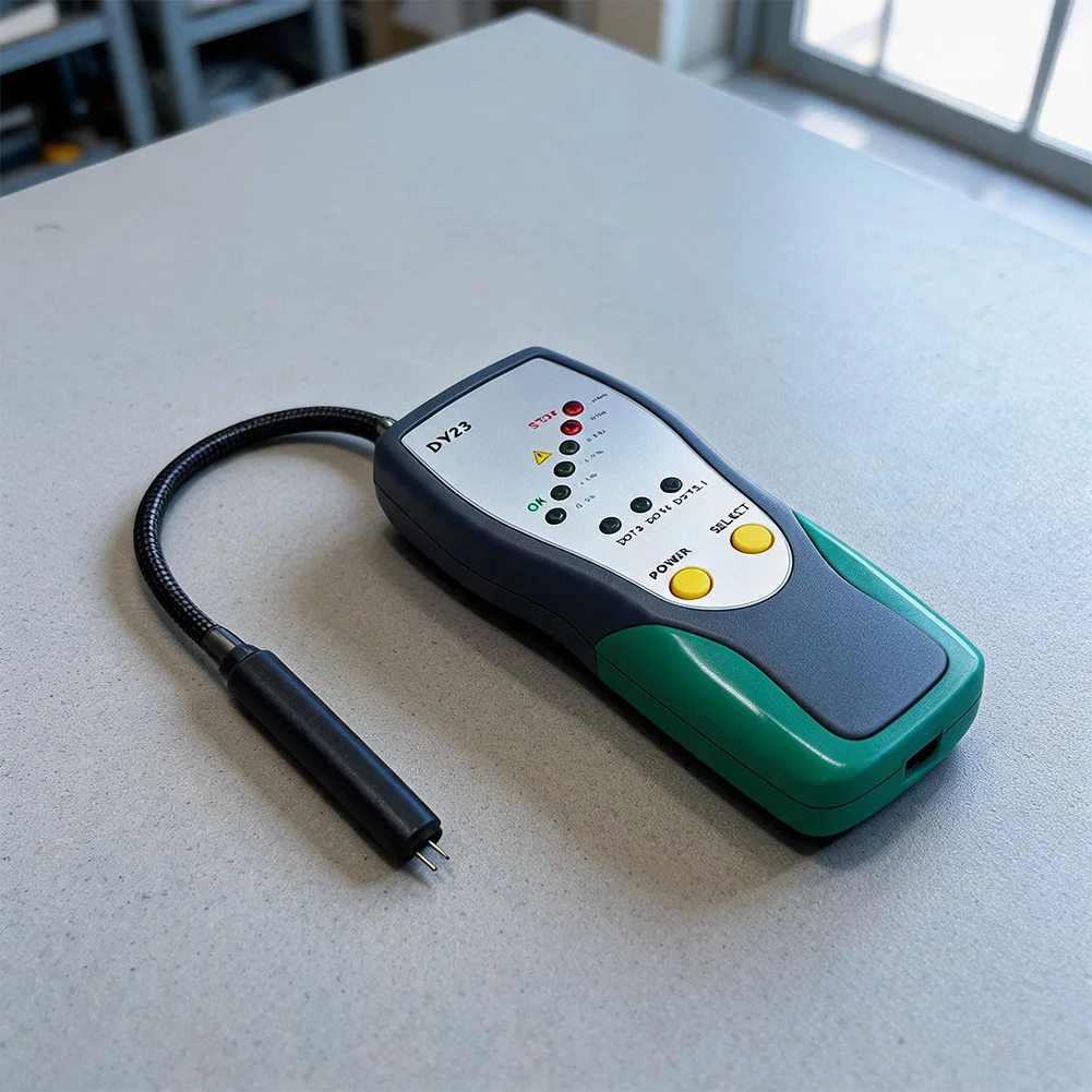 DY23 Portable Pen-Style Brake Fluid Moisture Tester with Color-Coded LED Indicators for Auto Maintenance and Diagnostics