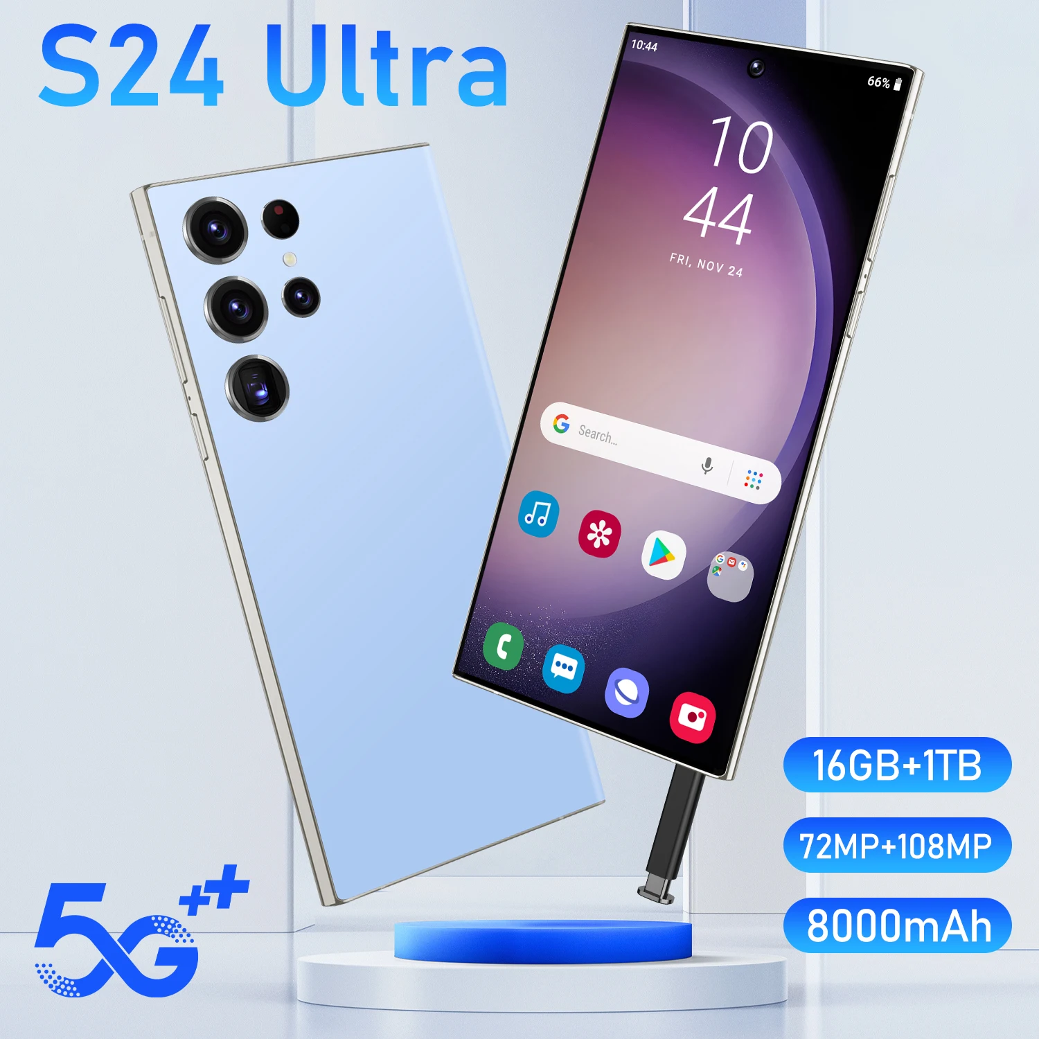 

S24 Ultra smartphone 7.3 HD Screen Cell phone 16GB+1024GB Cellphones Dual Sim Face Unlocked 5G Original Mobile Phones Android