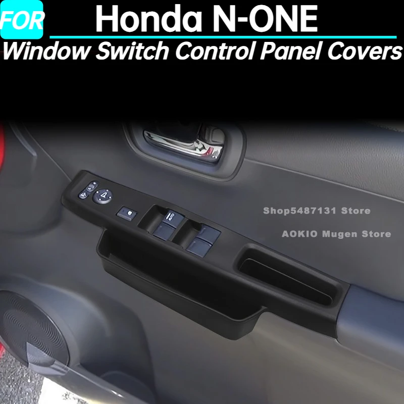 Car Window Switch Control Panel Covers Trim for Honda N-ONE Interior Accessories 2021 for Right Hand Drive