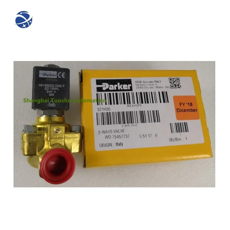 New original Parker 321H2522-852023-483541T1 2-Way Normally Closed  Solenoid Valves in stock