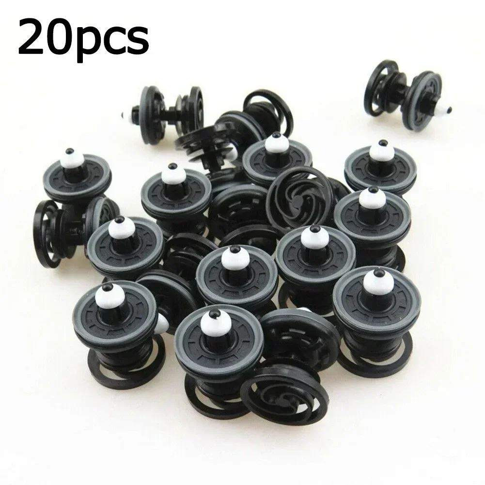 20pcs Car Door Trim Panel Fastener retainer Clips For ADDY GOLF PASSAT TOUAREG T5  SCIROCCO 7L6 868 243 USEFUL