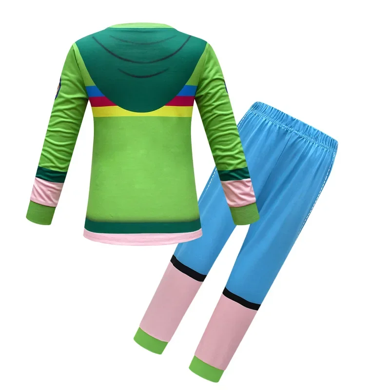 Anime the Creature Cases Felpa per bambini Abito con cappuccio Snow Leopard Amur Costumi Cosplay Ragazzi Costume da spettacolo di Halloween