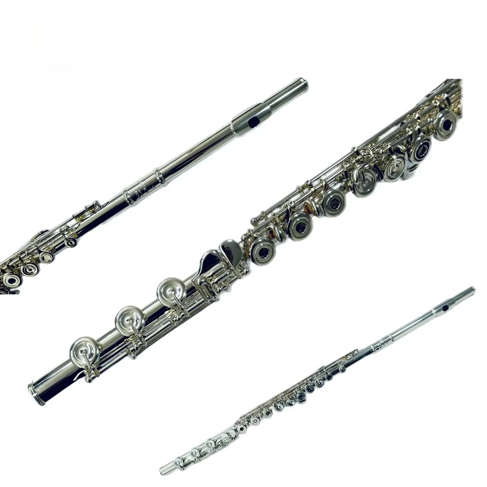 FL4817HE High Grade Undeformed Metal Pad Professional Cupronickel 17 Holes Straight Flute