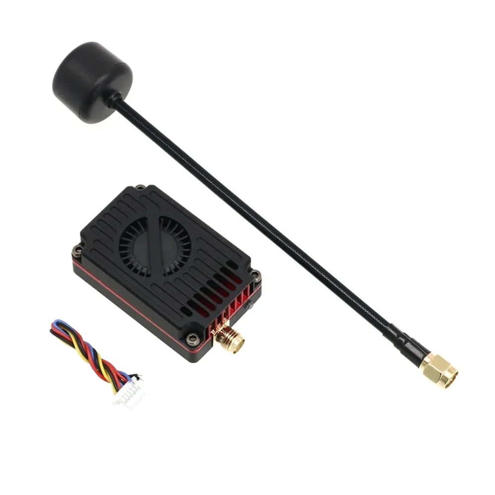 Rush Fpv Rushfpv 3.3G 4W Vtx Transmitter & 3.3G Goggles VRX Video Transmission Receiver For RC FPV Drone