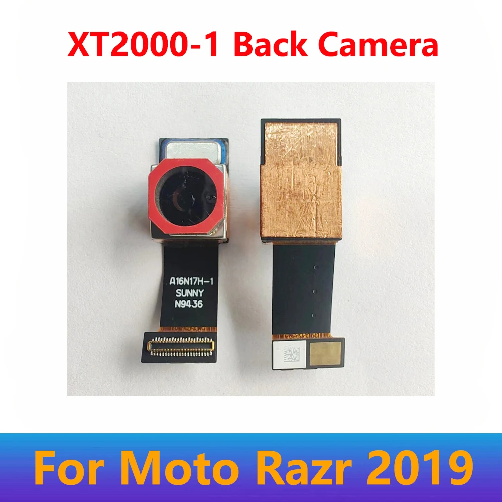 XT2000 모토로라 모토 라즈르 2019 후면 메인 카메라 플렉스 케이블 교체 부품 리뷰
