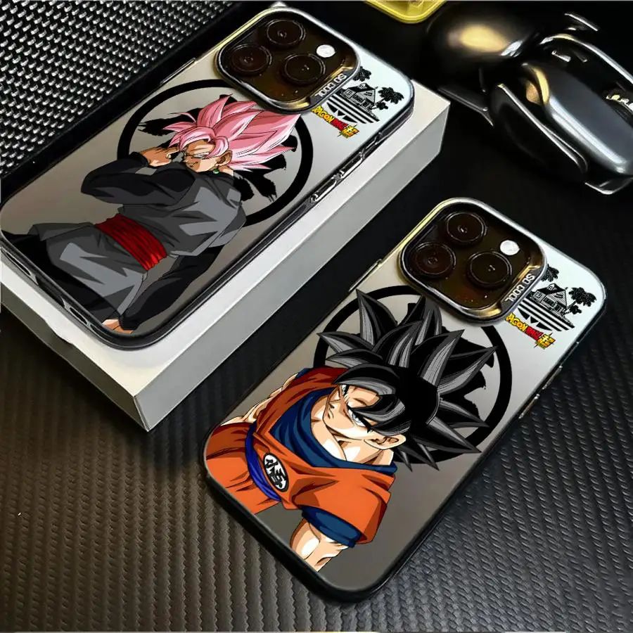 

Dragon Ball Black Goku Son Gokus Soft Cover Case for iPhone 11 12 13 Pro Max 17 Air 16e 14 15 16 Plus