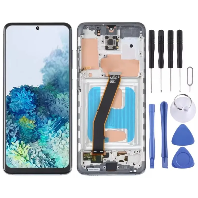 Replacement Screen Repair Parts Suitable For Samsung Galaxy S20 SM G981F SM G980F LCD Touch Display Without Fingerprint