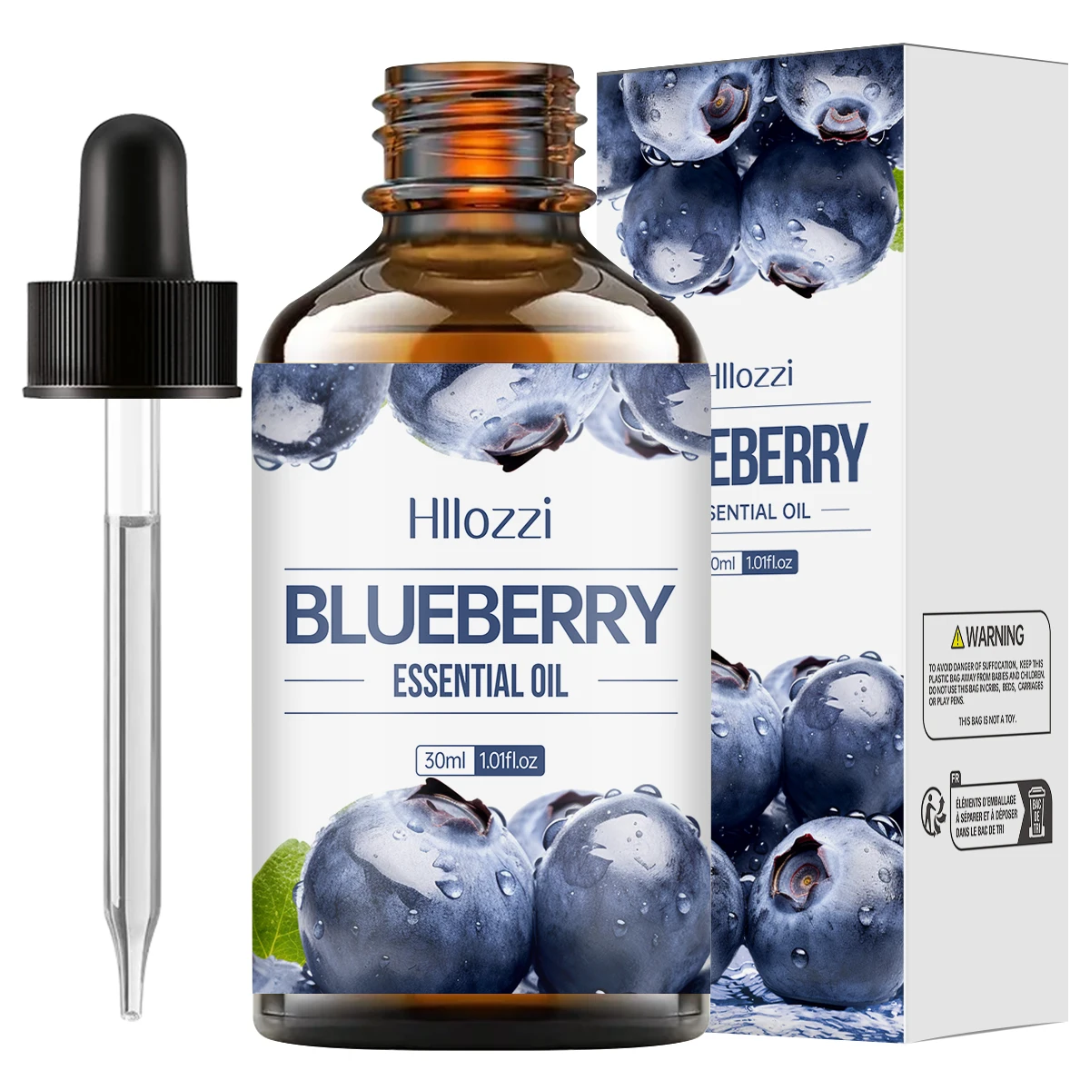 Blueberry Essential Oil Aroma - Natural Berry Scent, Aromatherapy Relaxation Rich in flavor, suitable for a variety of scenarios
