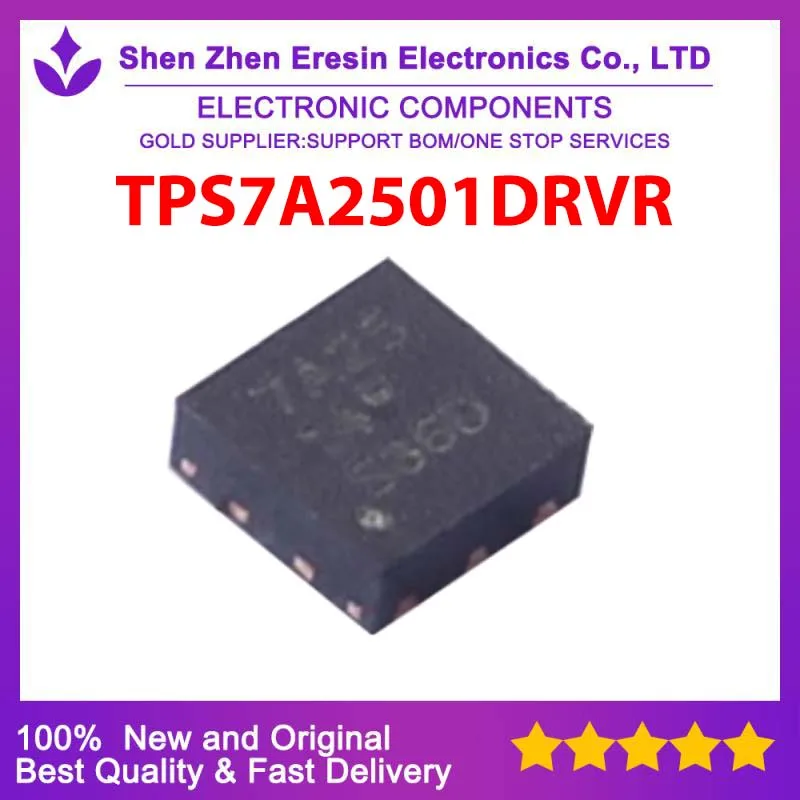 

Free shipping 5PCS/LOT TPS7A2501DRVR QFN6 New and original