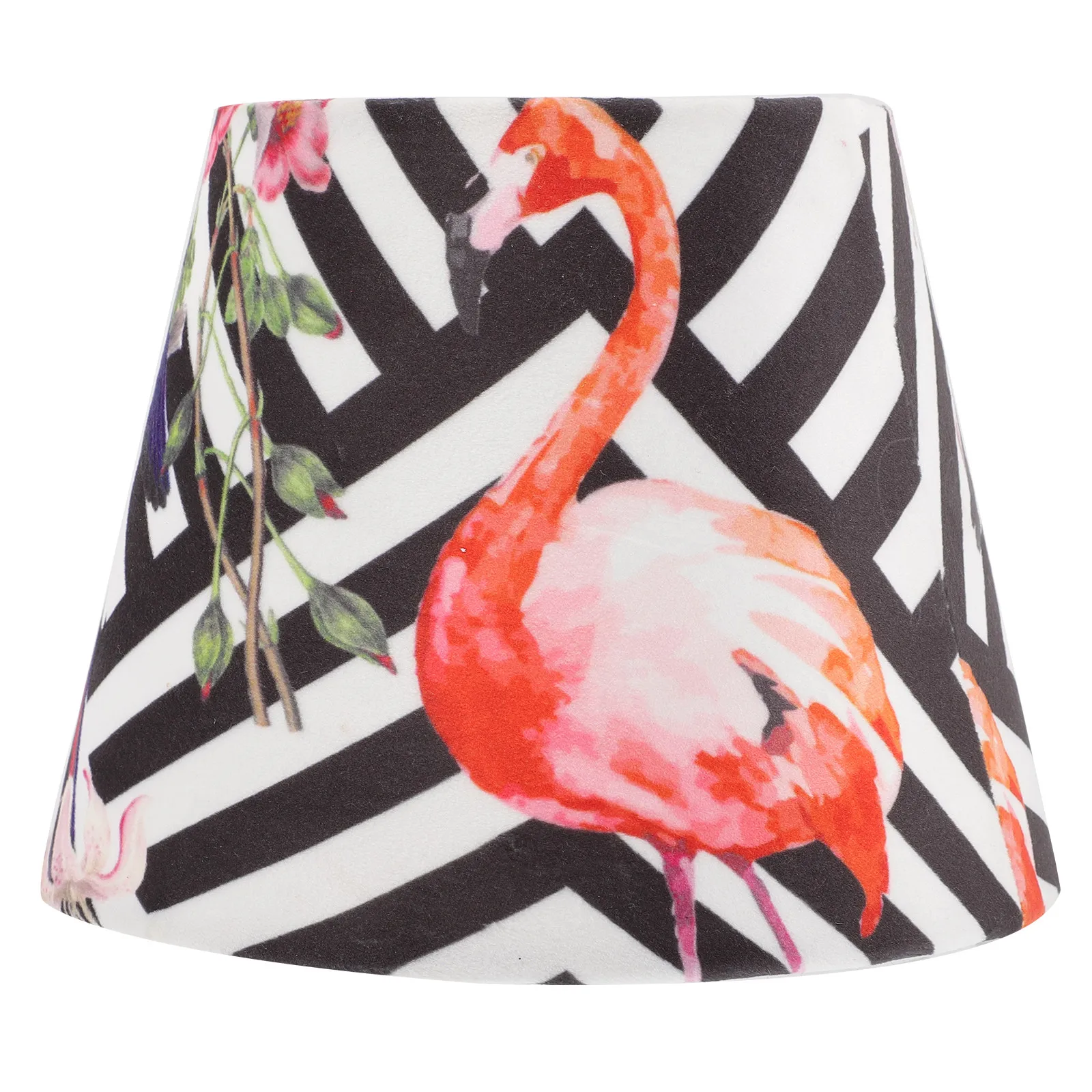 

Сменный тропический абажур для маленькой настольной лампы, весенний, разноцветный, тканевый, для спальни, гостиной, кабинета, практичный