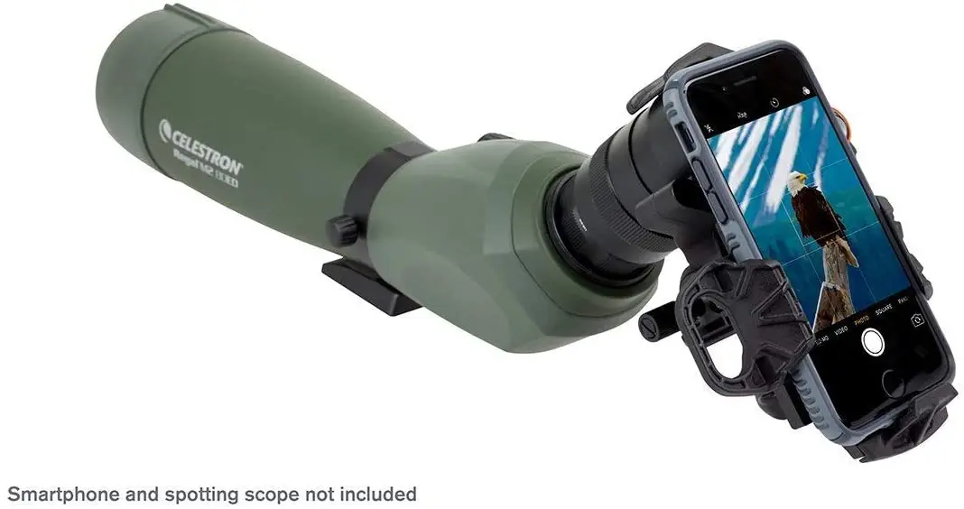 Celestron NexYZ 3-Achsen-Universal-Smartphone-Adapter, mobil, geeignet für astronomische Teleskope, Ferngläser, Mikroskope, Visiere – Detail 7