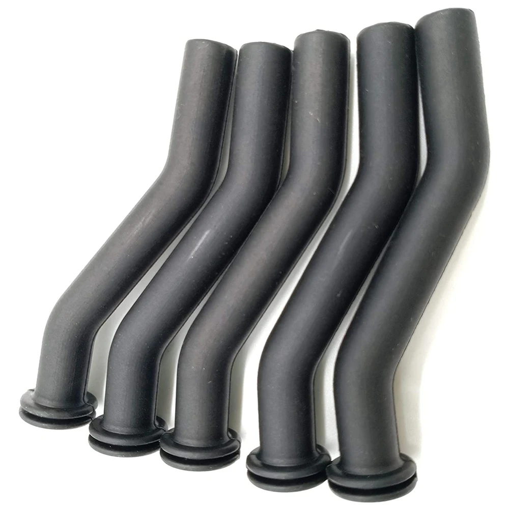 5Pcs Vacuum Hose 596163 593998, 797408, Black for Briggs & Stratton