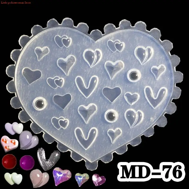 F92D 3D Art Silicone Mold Bow for Butterfly Flowers Designs Art Decorations Carving Mold DIY Art Mould Templat