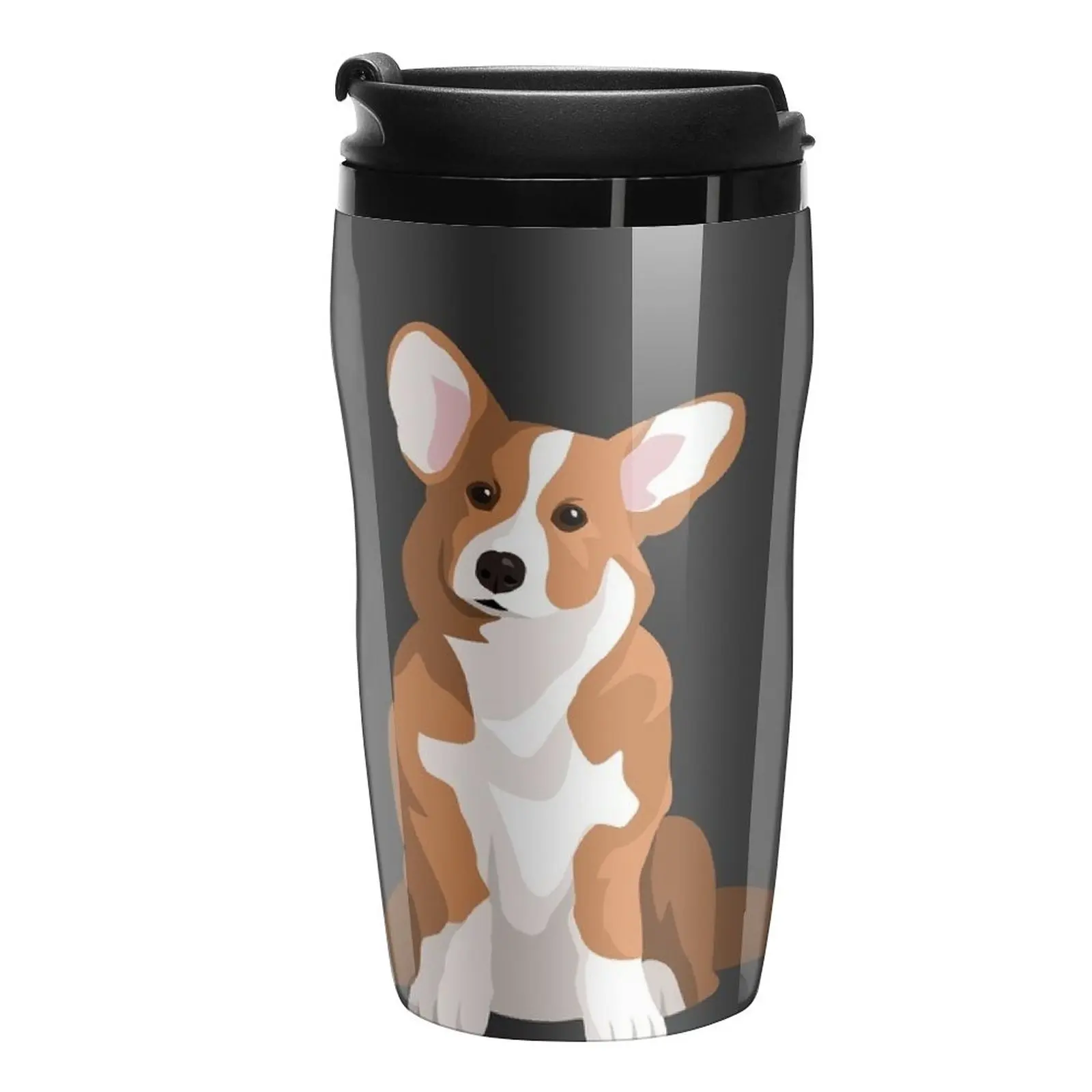 

New Lone Corgi Travel Coffee Mug Thermo For Coffee Luxury Coffee Cup Coffe Cup Cup Set Of Coffee