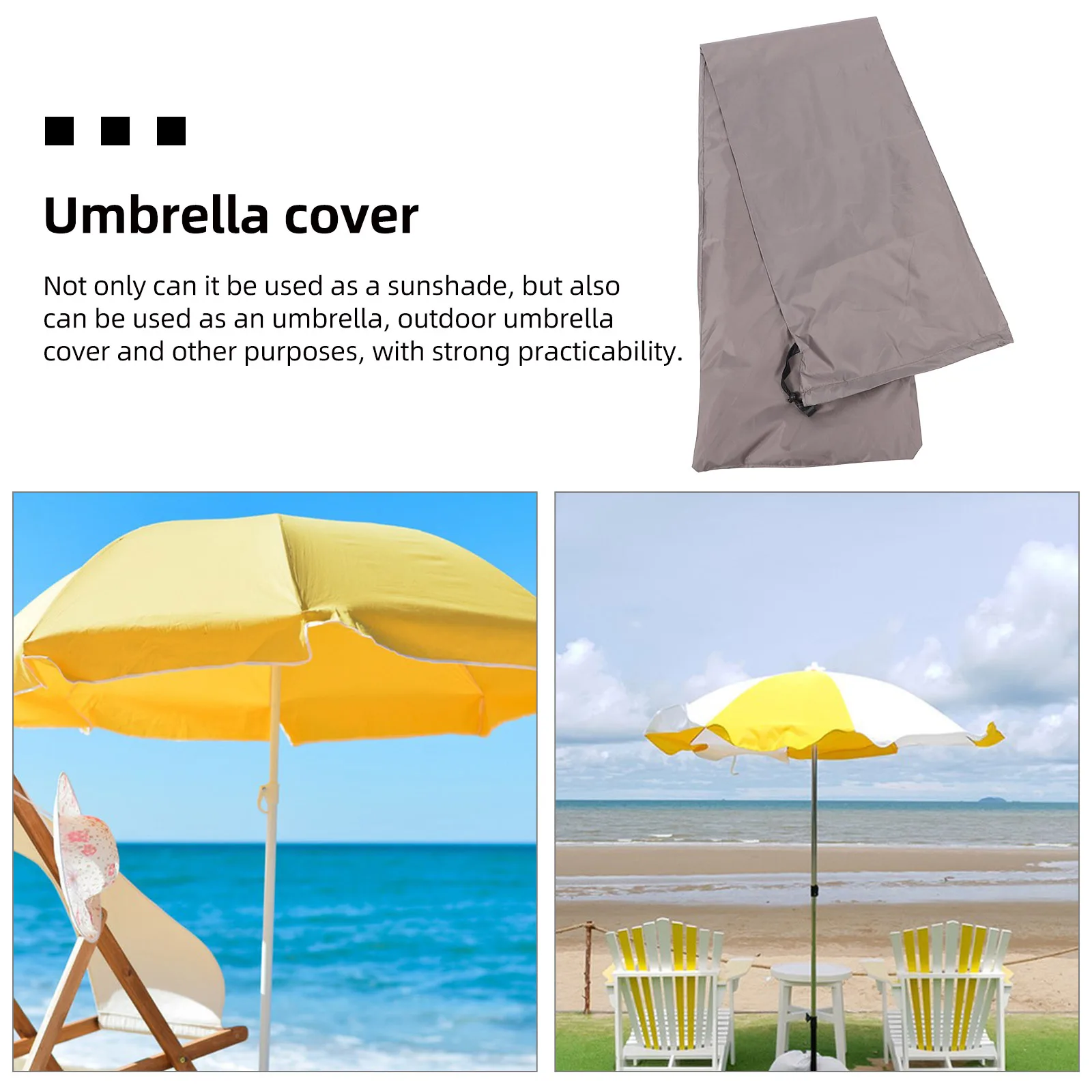 

Водонепроницаемый чехол для зонта, большой прямоугольный дорожный полиэстеровый чехол для уличного сада, патио, зонтика, защита от солнца