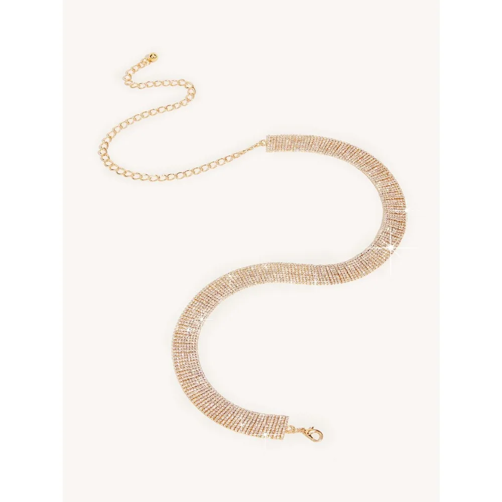 حزام حجر الراين للنساء لتزيين الفساتين ، ديكور الحفلات ، براق ، الحفلات