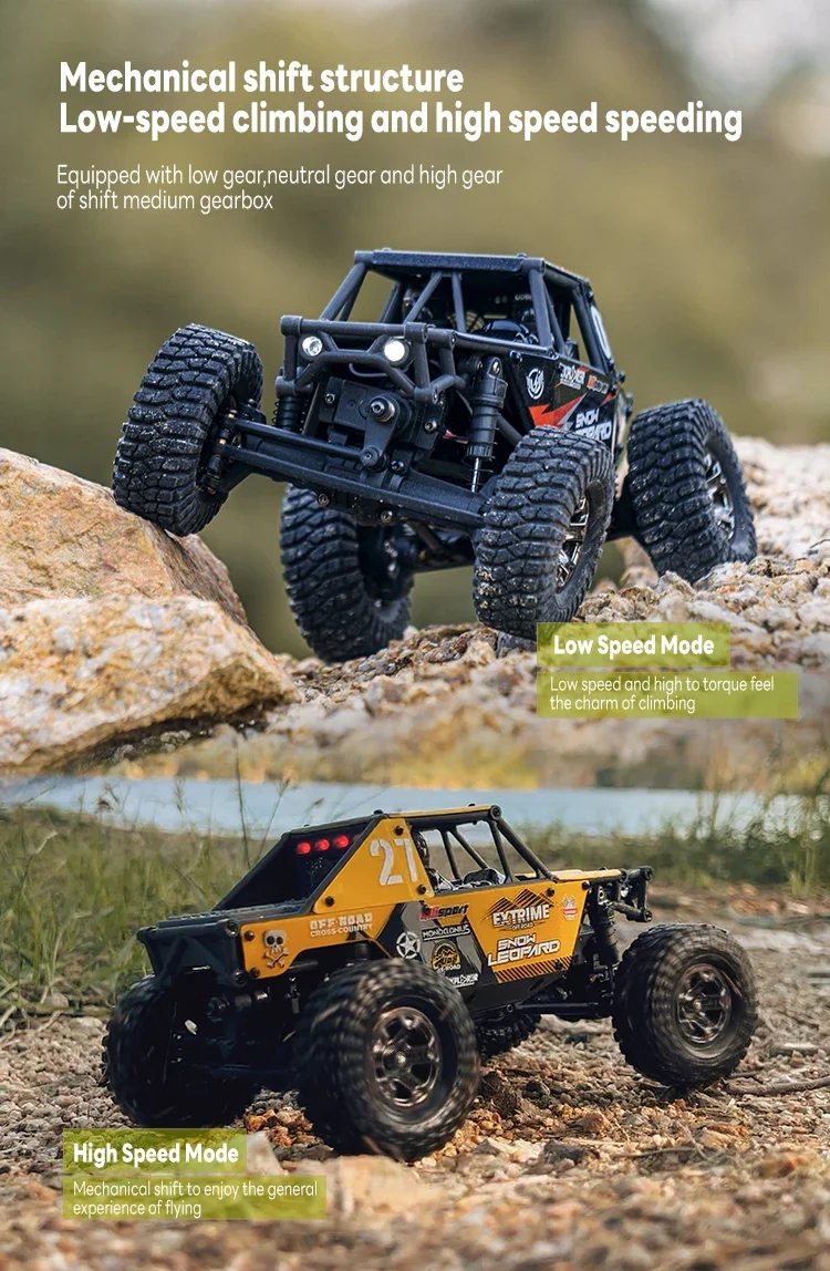 1/24 RC Crawler UDIRC UCX2405 Brushless/Brushed Motor 4WD Off-road Mini Rock Crawler Climbing Vehicle RTR RC Car Toys