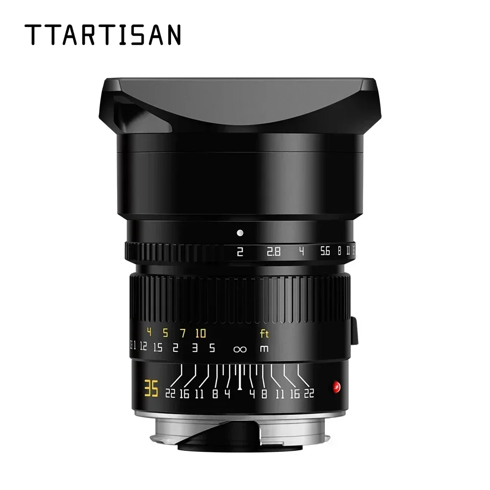 TTArtisan APO-M 35mm F2.0 ASPH. Full Frame Mirorrless Camere Lens for Humanities Photogtaphy with Leica M Mount M2 M3 M9 M10