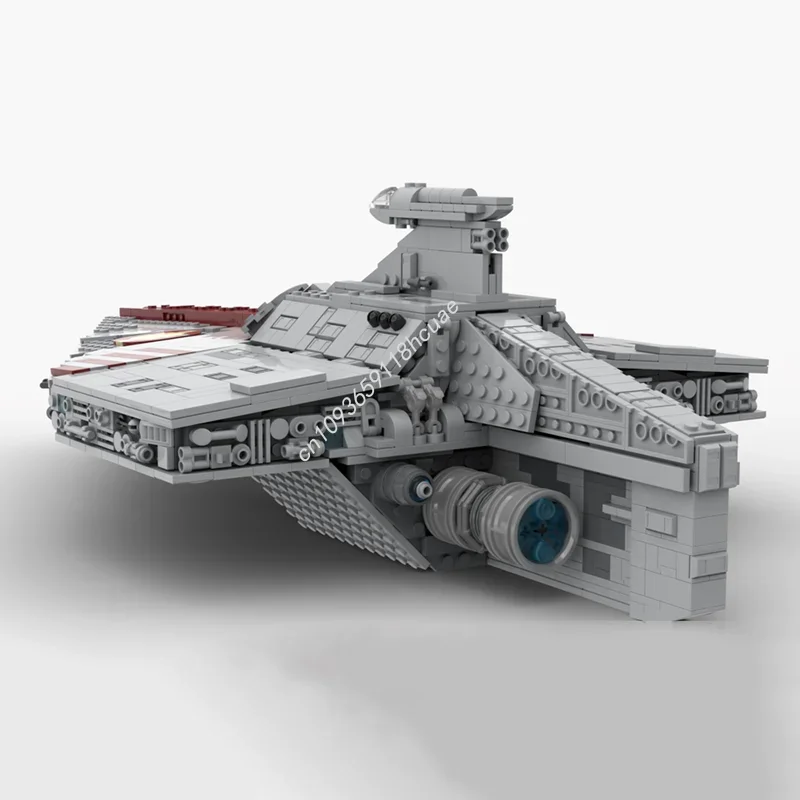 1813 stücke MOC Acclamator Cruiser Star Battle UCSed Modell Gebäude Spielzeug Blöcke Bau DIY Kreative Ziegel Weihnachten Geschenk Kinder