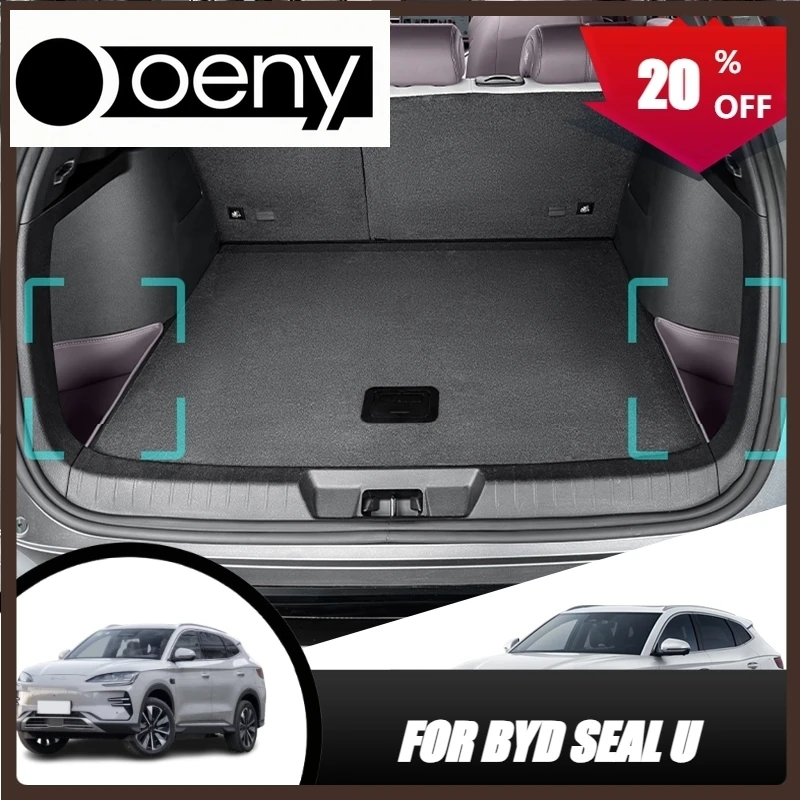 

Fit For Byd Song Plus Seal u Dmi Ev 2020-2025 Trunk Side Storage Box Left Right Side Organizer Scratch-resistant Wear-resistant
