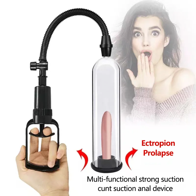 Penis Pump Vacuum Pump for Penis Enlargement Male Enhancement Erection Dick Cock Pump Masturbator Penis Trainer Adult Sex Toys