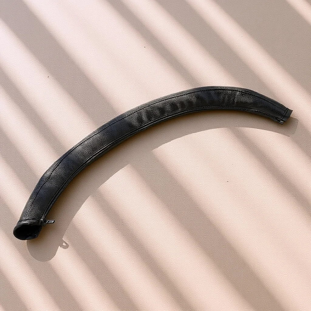 

Armrest For Baby Stroller Black 53X4X4Cm Premium Waterproof Sun Rain Protection Stroller Handrail Cover Armrest