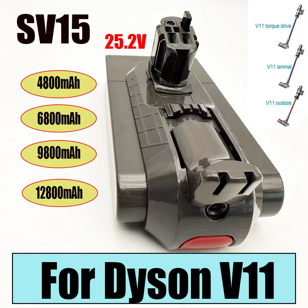 

（12.8Ah） V11 Replacement Battery For Dyson V15 Button Click in Installation Style Battery V11 V15 SV15 SV16 SV22 970425-01