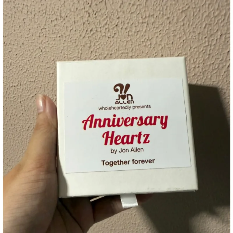 

Anniversary Heartz By Jon Allen Gimmicks Close Up Performer Stage / Parlor Performer Magic Tricks Magic Props Funny Illusions