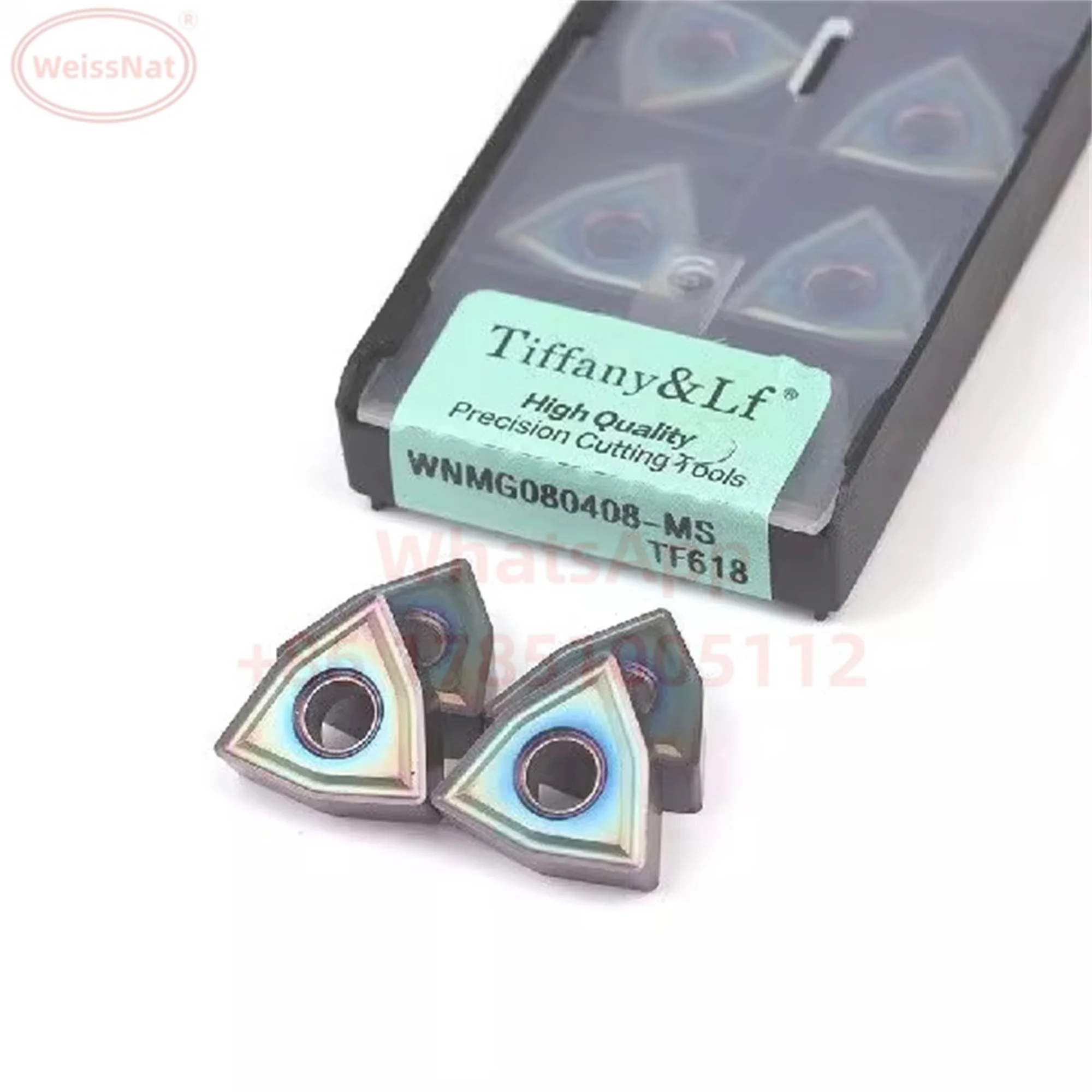 

DESKAR WNMG080404 WNMG080408-MS TF618 карбидные вставки WNMG вставки
