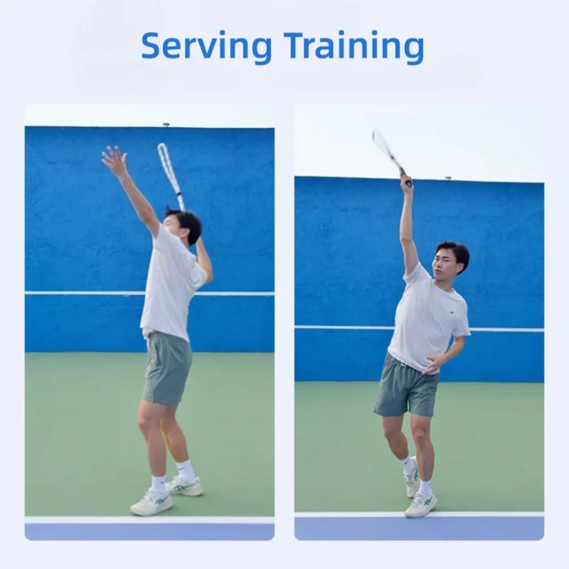 جهاز تدريب حبل التنس المتأرجح، جهاز تدريب التنس، جهاز التأرجح الخلفي لليد الأمامية #5