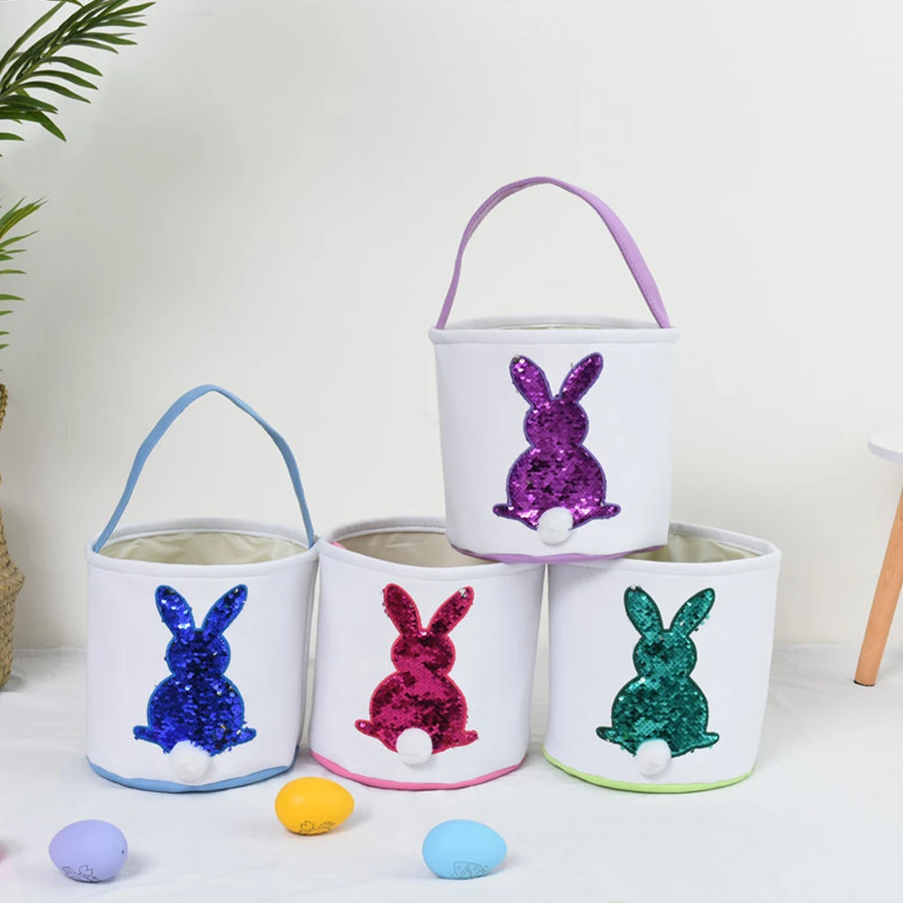 

Rabbit Candy Bag Birthday Decorations Festival Basket Adorable Bunny Snack