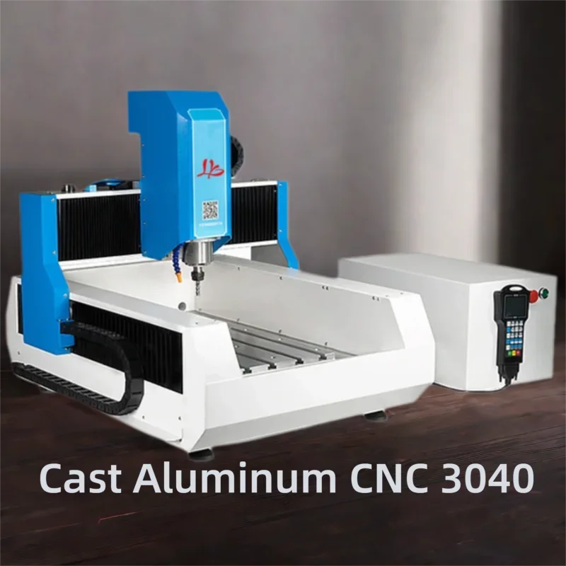 LY 3040 Cast Aluminum Offline DSP Control System CNC Engraving Milling Machine 3/4/5 Axis 2.2KW Support Upgrade To Servo Motor
