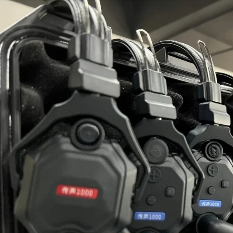 Head-mounted call system, , full-duplex multi-person call, one-to-eight with the main station