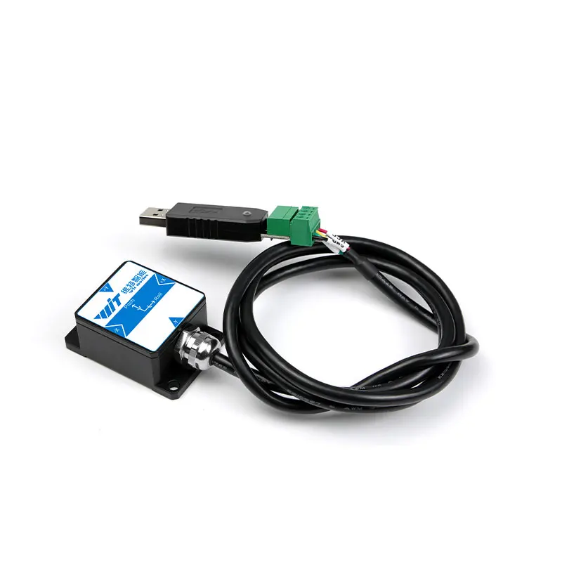 

HWT901B-232 Интеллектуальный 9-осевой высокоточный датчик гироскопа, цифровой измерительный модуль инклинометра компаса (интерфейс RS232)