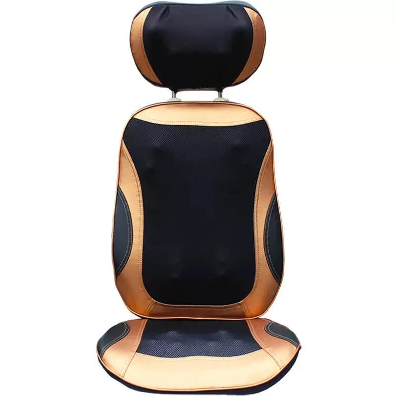 

Fully automatic and multi-functional cervical spine lumbar cushion for leaning on household whole body massager electric massage