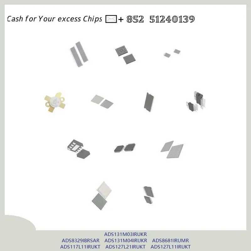 chip-circuito-integrado-chip-mcu-ads131m03irukr-ads8329ibrsar-ads131m04irukr-ads8681irumr-ads117l11irukt-ads127l21irukt