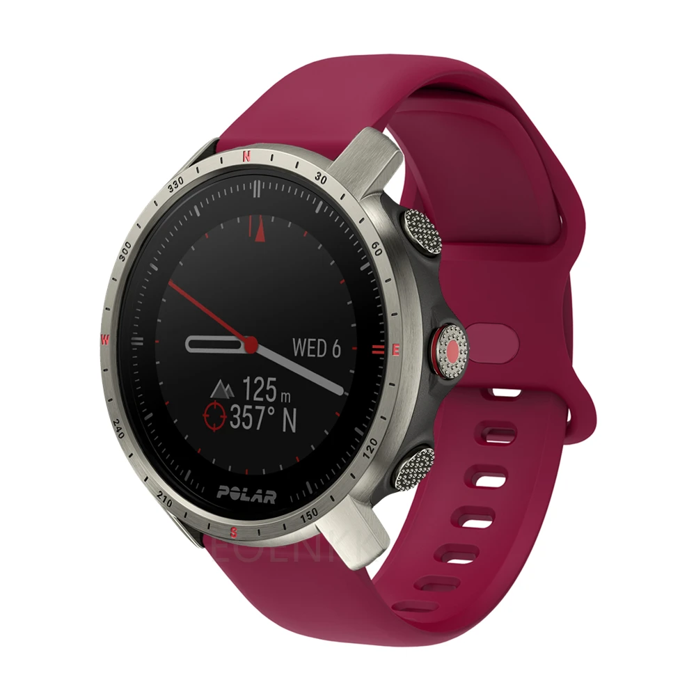 شريط سيليكون من أجل Polar vanage M M2/Grit X/X Pro/Unite/ignite 2 حزام ساعة سوار للساعة من أجل Polar Pacer Smartwatch معصمه