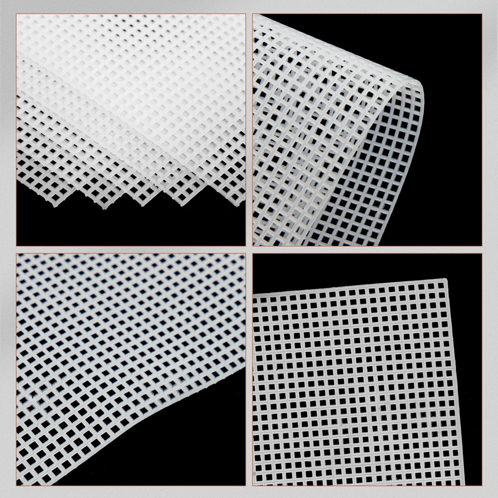 5Pcs Sewing Plastic Canvas DIY Bag Mesh Sheets Plastic Canvas Set Plastic Mesh Sheets Set