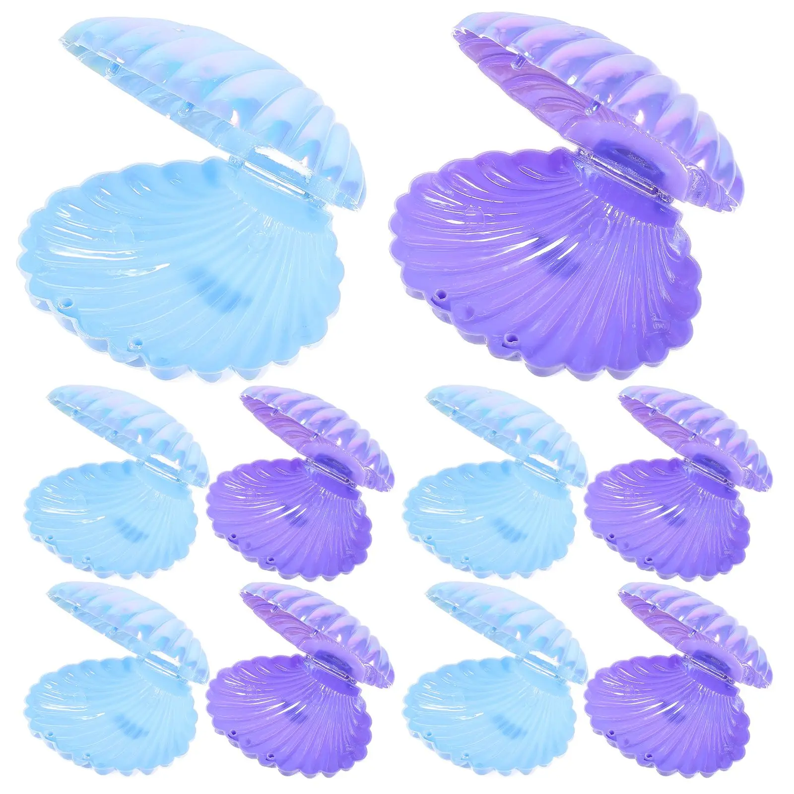 

10pcs Pearl Candy Boxes Gifts Small Blue Purple Wedding Candies Packaging Container Party Favor Packaging Containers