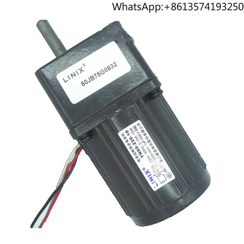 

VTV YN60 Small Gear Motor Gear Speed Reducer 6W Power Supply 220V AC Gear Motor