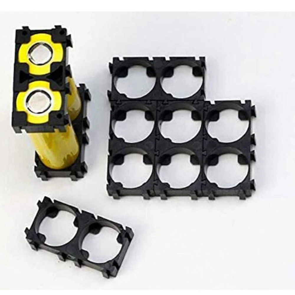 50pcs 26650 Lithium Cell Spacer Doppel batterie halterung Batterie pack halterung für DIY feste Batterie