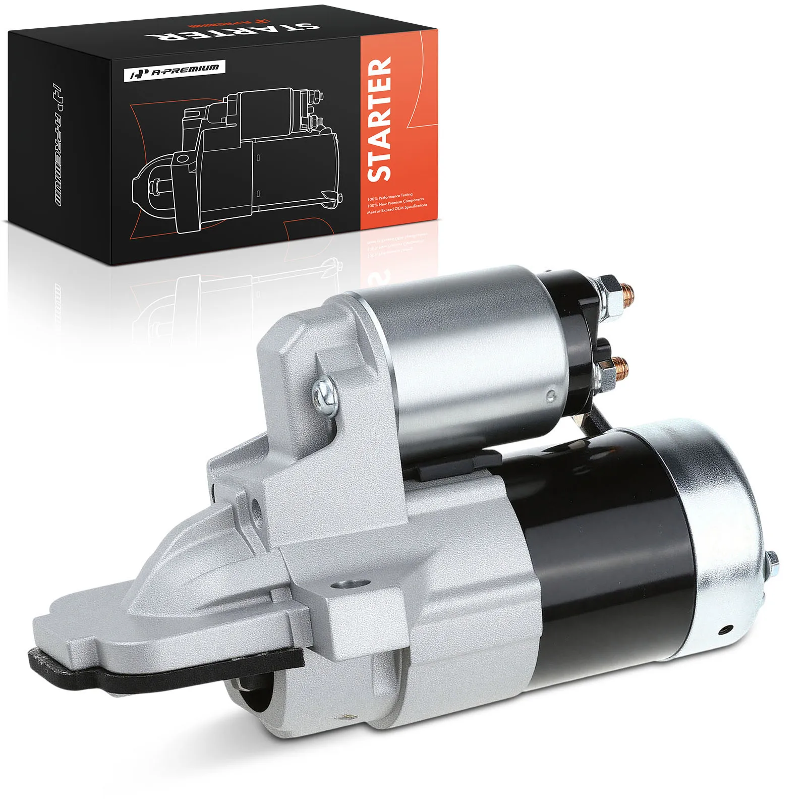 A-Premium Starter Motor for Ford Explorer Taurus 2013-2016 Escape 2013-2017 Fusion 2012-2016 Focus 2011-2016 Edge 2013-2018