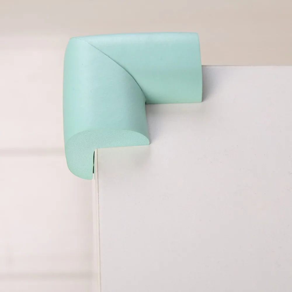 5pcs/20pcs Solid Color L Shape Baby Safety Corner Guards Thickened Soft NBR Anti Crash Edge Protector Table Cabinet Corner Cover