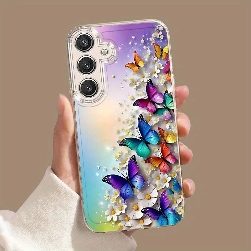 

Colorful Butterfly Phone Case for Samsung Galaxy A16 5G A21S A22 A23 A24 A36 A50 A52 A53 S21 S23+ S24 FE S25 Cartoon