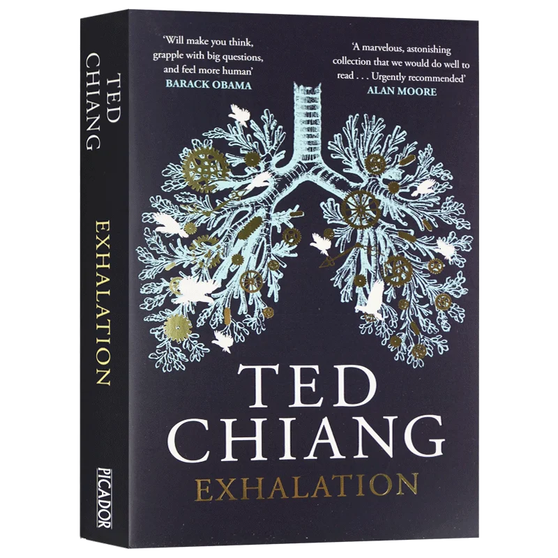 

English Original Novel Breathing Science Fiction Writer Ted Exhalation Famous Writer English Books for Adults Popular Stories