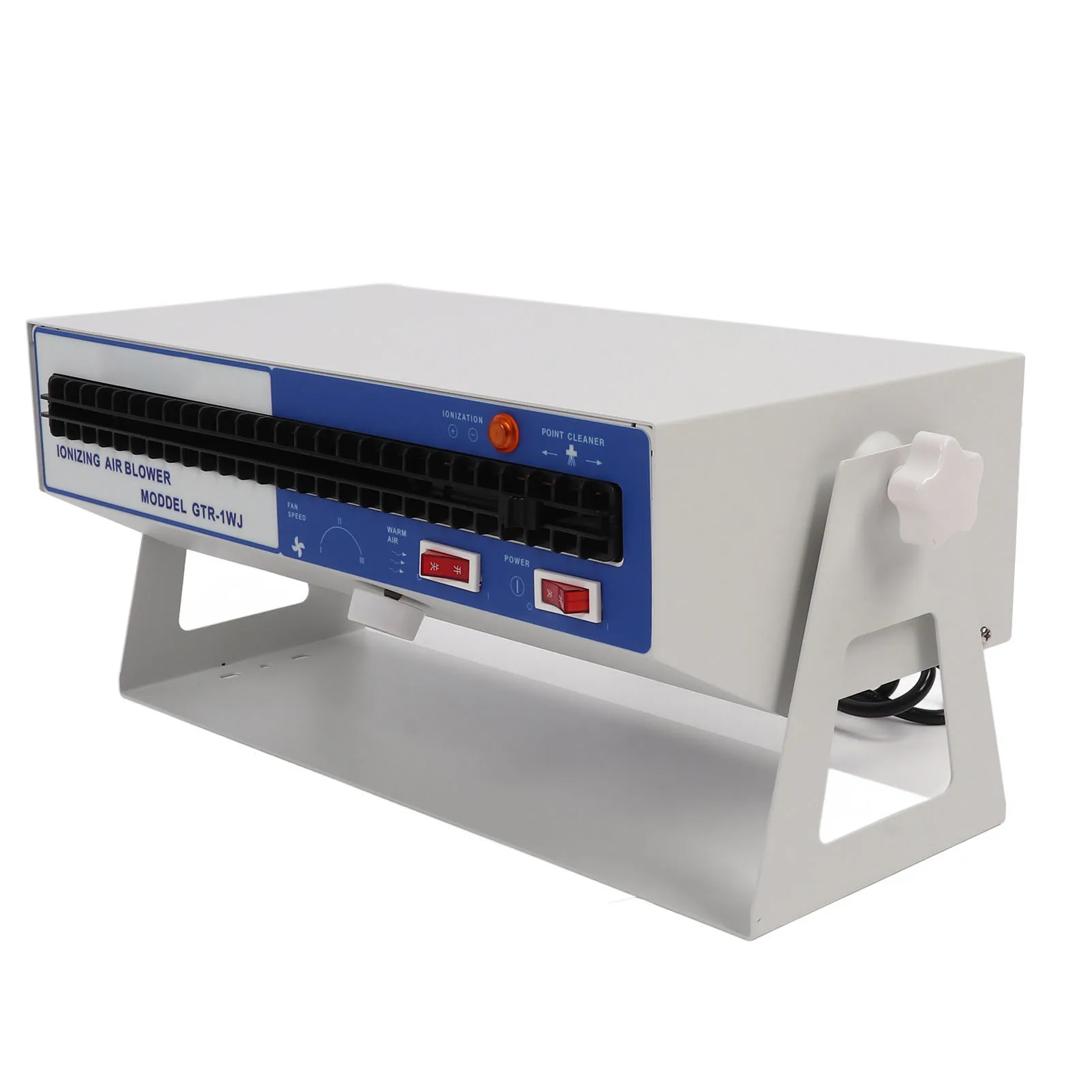 منفاخ الهواء المؤين التأريض 5.6KV إخراج تعديل تدفق الهواء الواسع مزيل الكهرباء الساكنة لرقائق وحدات LCD