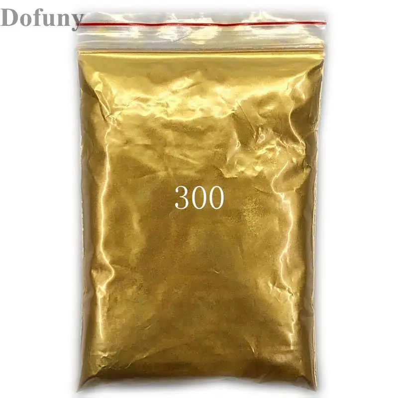 50g High Quality Mica Gold powder Pigment for DIY decoration Paint Cosmetic Metal Gold Dust  Soap Dye