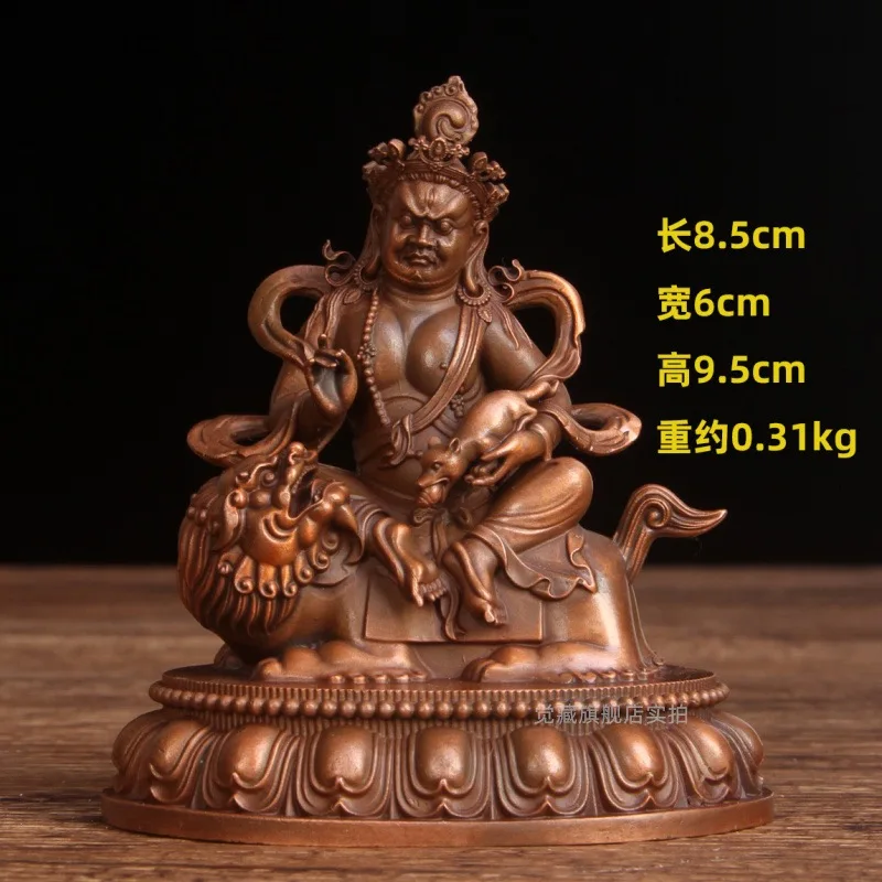5P بالجملة لوازم البوذية التبت نيبال 5 آلهة الثروة عالية الجودة الشكل من تمثال بوذا النحاس جلب المال حسن الحظ