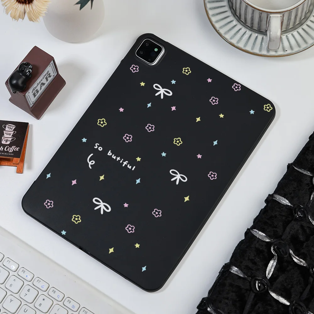 Cute Colorful Flower Bow Star Matte Tablet Case For Xiaomi Redmi Pad 6S 7S 6 7 8 Pro Pad 2 Pro 12.1Inch Protective Shockproof
