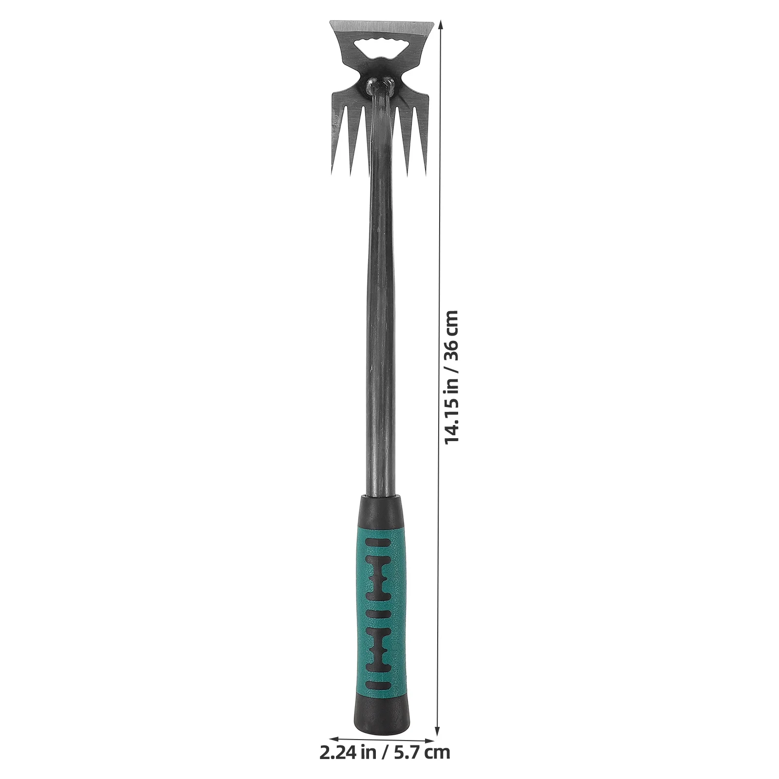 Multi Function Weeder Steel Garden Weeding Removal Tool with Sharp Blade Strong Light Handle for Home Lawn Park Use